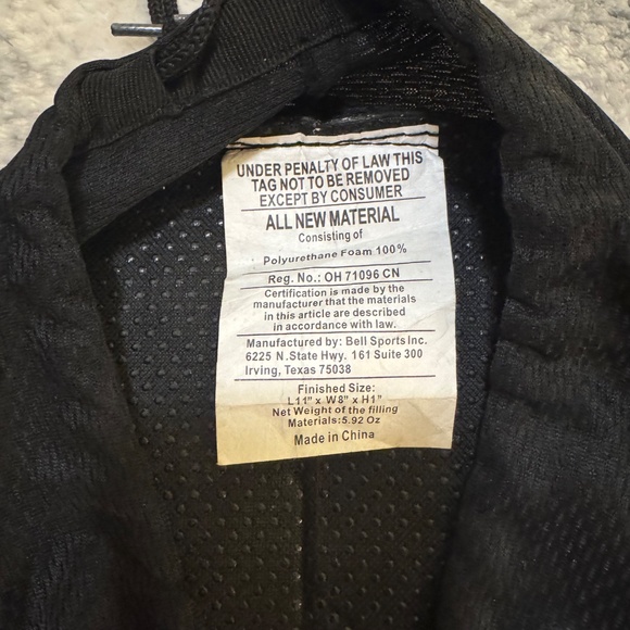 Bell Memory Foam Comfort Bike Seat Cover cushion padding Black Pre-owned - Picture 3 of 3